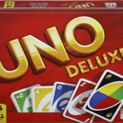 UNO Deluxe - Mattel Games - Kaartspel 20 UNO Deluxe - Mattel Games - Kaartspel -Spellen-voor-volwassenen Verkoop 550x446