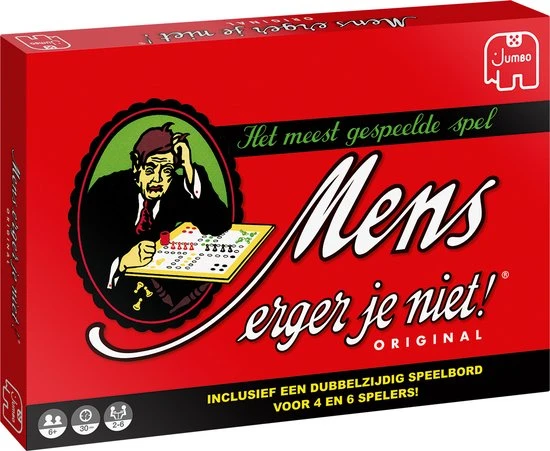Jumbo Mens Erger Je Niet! - Bordspel 13 Jumbo Mens Erger Je Niet! - Bordspel - Afbeelding 13