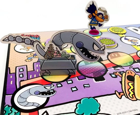 Megableu Dog Man: Aanval Van De VLOOIEN - Bordspellen - Gezelschapsspel Voor Familie - Gebaseerd Op De Dog Man Boekenreeks Van Dav Pilkey 4 Megableu Dog Man: Aanval Van De VLOOIEN - Bordspellen - Gezelschapsspel Voor Familie - Gebaseerd Op De Dog Man Boekenreeks Van Dav Pilkey - Afbeelding 4