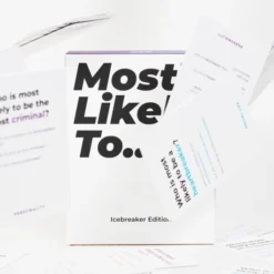 Most Likely To? Most Likely To IJsbreker Editie - Partyspel Met 220 Vragen - Nederlands & Engels Kaartspel -Spellen-voor-volwassenen Verkoop 550x458 4