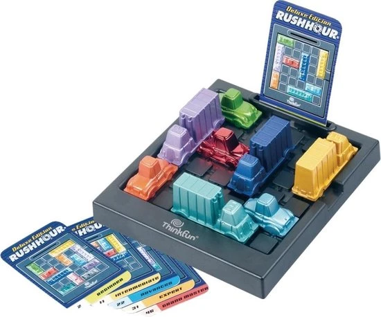 ThinkFun Rush Hour Deluxe 5 ThinkFun Rush Hour Deluxe - Afbeelding 5