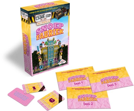 Identity Games Escape Room The Game Familie Uitbreiding: Snoepfabriek 2 Identity Games Escape Room The Game Familie Uitbreiding: Snoepfabriek - Afbeelding 2