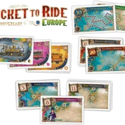 Days Of Wonder Ticket To Ride Europe 15th Anniversary - Bordspel -Spellen-voor-volwassenen Verkoop 550x459 2
