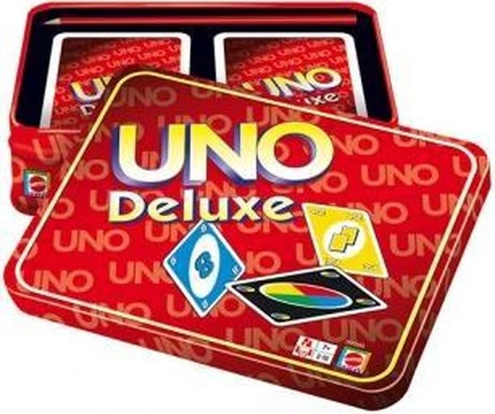 UNO Deluxe - Mattel Games - Kaartspel 14 UNO Deluxe - Mattel Games - Kaartspel - Afbeelding 14