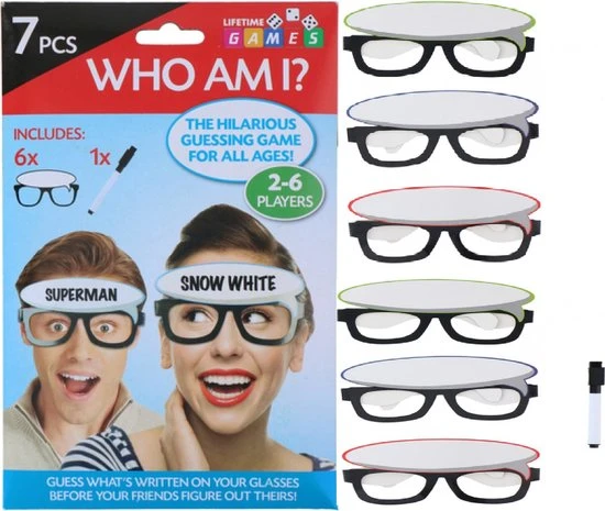 Merkloos Wie Ben Ik - Who Am I - Wie Ben Ik Spel - Wat Ben Ik - Gezelschapspel - Inc Marker - 6 Spelers - Sinterklaas Cadeautjes - Black Friday 2022 Deals - Schoencadeautjes Sinterklaas 1 Merkloos Wie Ben Ik - Who Am I - Wie Ben Ik Spel - Wat Ben Ik - Gezelschapspel - Inc Marker - 6 Spelers - Sinterklaas Cadeautjes - Black Friday 2022 Deals - Schoencadeautjes Sinterklaas