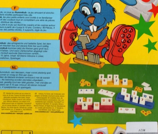 Goliath Rummikub My First 2 Goliath Rummikub My First - Afbeelding 2