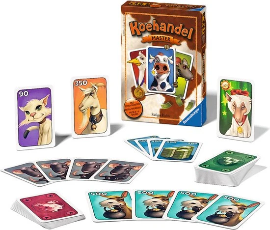 Ravensburger Koehandel Master - Kaartspel 3 Ravensburger Koehandel Master - Kaartspel - Afbeelding 3