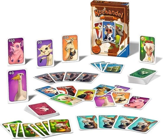 Ravensburger Koehandel Master - Kaartspel 6 Ravensburger Koehandel Master - Kaartspel - Afbeelding 6
