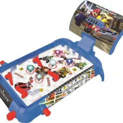 LEXIBOOK Mario Kart Lexibook Nintendo Mario Kart Tafel Elektronische Flipperkast, Actie- En Reflexspel Voor Kinderen En Gezinnen, LCD-scherm, Licht- En Geluidseffecten, Blauw/Rood, JG610NI -Spellen-voor-volwassenen Verkoop 550x470 7