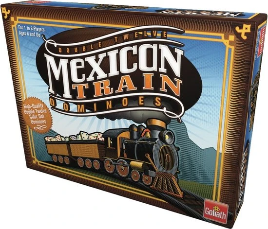 Goliath Mexican Train Dominoes - Actiespel - Domino 5 Goliath Mexican Train Dominoes - Actiespel - Domino - Afbeelding 5