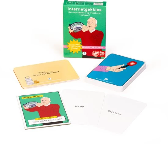 Kuna Una Tuna Games BASISSPEL + 3 UITBREIDINGEN | DAT HEP GESTAAN OP FEESBOEK - Kaartspel + ALLE UITBREIDINGEN 5 Kuna Una Tuna Games BASISSPEL + 3 UITBREIDINGEN | DAT HEP GESTAAN OP FEESBOEK - Kaartspel + ALLE UITBREIDINGEN - Afbeelding 5