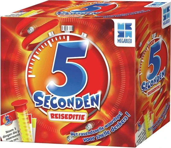 Megableu 5 Seconden Reisspel - Kaartspel - Spelletjes Voor Onderweg - Familiespel 8 Megableu 5 Seconden Reisspel - Kaartspel - Spelletjes Voor Onderweg - Familiespel - Afbeelding 8