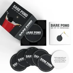 Dare Pong - Darepong - Bierpong Spel - Bierpong - Drankspel - Kaartspel - Waterbestendig - Officieel Spel - Nederlandstalig - Beer Pong -Spellen-voor-volwassenen Verkoop 550x476 5