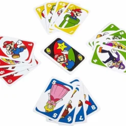 UNO Super Mario - Mattel Games - Kaartspel -Spellen-voor-volwassenen Verkoop 550x477 2