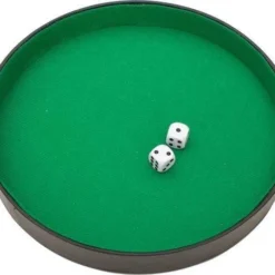 Djeals.nl Yahtzee + Dobbelsteenbak + Kaartenset - Dobbelset - Dobbelbak - Pokerpiste - Pitjesbak - Dobbelspel/Gezelschapsspel Voor Kinderen/Volwassenen - Dobbelstenen - Spel - Kunstleer -Spellen-voor-volwassenen Verkoop 550x479 11