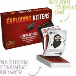 Exploding Kittens Originele Editie - Nederlandstalig Kaartspel 9 Exploding Kittens Originele Editie - Nederlandstalig Kaartspel -Spellen-voor-volwassenen Verkoop 550x480