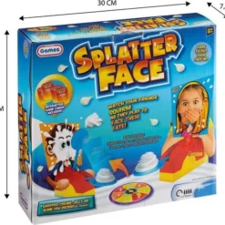 Grafix Splatter Face - Slagroom Spel | Actiespel | Familiespel | Lachen, Gieren & Brullen Gegarandeerd! -Spellen-voor-volwassenen Verkoop 550x486 5