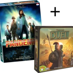 Z-Man Games Pandemic + 7 Wonders Duel Bundel - Bordspel