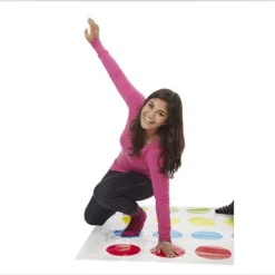 Merkloos Twister Spel - Behendigheidsspel - Kinderen En Volwassenen - 2-4 Personen - Reiseditie - Familiespel -Spellen-voor-volwassenen Verkoop 550x488 5