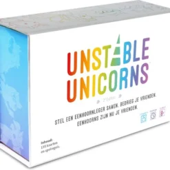 TeeTurtle Unstable Unicorns - Nederlandstalig Kaartspel -Spellen-voor-volwassenen Verkoop 550x493