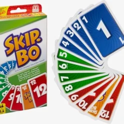 Skip-Bo - Mattel Games - Kaartspel -Spellen-voor-volwassenen Verkoop 550x497