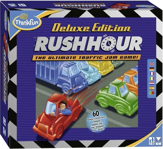 ThinkFun Rush Hour Deluxe 10 ThinkFun Rush Hour Deluxe - Afbeelding 10