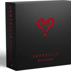 Vertellis Relatie Editie - Gespreksstarters - Relatiespel Voor Alle Liefdesrelaties, Ultiem Relatie Cadeau, Gesprekskaarten, Vragenspel Met Kaarten