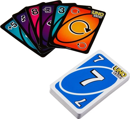 UNO Flip - Mattel Games - Kaartspel 9 UNO Flip - Mattel Games - Kaartspel - Afbeelding 9