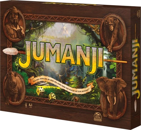 Spin Master Jumanji Het Spel - Avonturenbordspel 11 Spin Master Jumanji Het Spel - Avonturenbordspel - Afbeelding 11