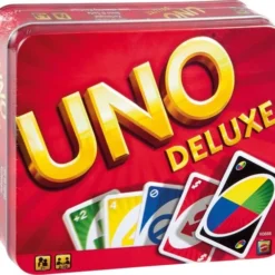 UNO Deluxe - Mattel Games - Kaartspel 16 UNO Deluxe - Mattel Games - Kaartspel -Spellen-voor-volwassenen Verkoop 550x507 2