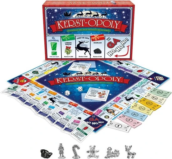 Plenty Gifts Kerst Opoly - Bordspel 3 Plenty Gifts Kerst Opoly - Bordspel - Afbeelding 3
