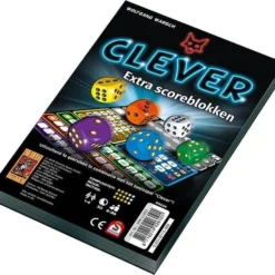999 Games Scoreblokken Clever Twee Stuks Dobbelspel -Spellen-voor-volwassenen Verkoop 550x512 5