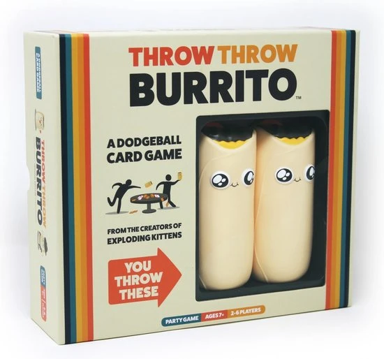Exploding Kittens Throw Throw Burrito - Engelstalig Kaartspel 1 Exploding Kittens Throw Throw Burrito - Engelstalig Kaartspel