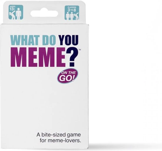 What Do You Meme - Volwassenen Party Game - Reis Editie / Pocket Editie - Engelstalig 1 What Do You Meme - Volwassenen Party Game - Reis Editie / Pocket Editie - Engelstalig
