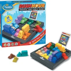 ThinkFun Rush Hour Spel - Breinbreker 28 ThinkFun Rush Hour Spel - Breinbreker -Spellen-voor-volwassenen Verkoop 550x516
