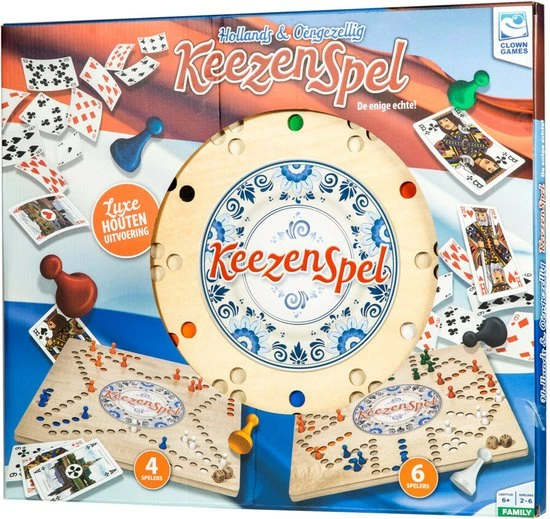 Clown Games Houten Keezenspel 7 Clown Games Houten Keezenspel - Afbeelding 7