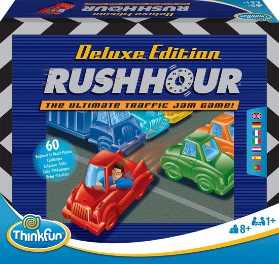 ThinkFun Rush Hour Deluxe 9 ThinkFun Rush Hour Deluxe - Afbeelding 9