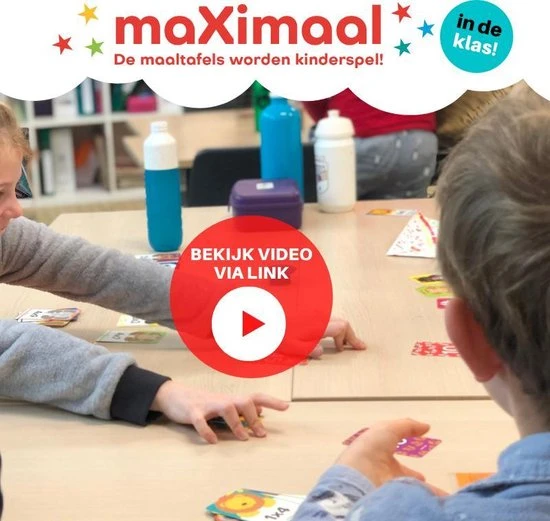 Maximal MaXimaal Maaltafels Keersommen - Educatief Speelgoed - Rekenen, Tafels En Delen Wordt Kinderspel 12 Maximal MaXimaal Maaltafels Keersommen - Educatief Speelgoed - Rekenen, Tafels En Delen Wordt Kinderspel - Afbeelding 12