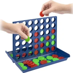 Grafix 4 Op Een Rij | Gezelschapsspel Voor Kinderen & Volwassenen | Denkspel | Klassiek Bordspel Voor In De Speelkast -Spellen-voor-volwassenen Verkoop 550x524 4