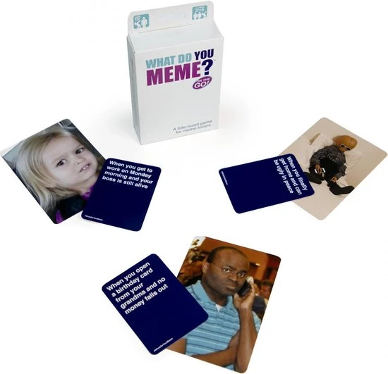 What Do You Meme - Volwassenen Party Game - Reis Editie / Pocket Editie - Engelstalig 2 What Do You Meme - Volwassenen Party Game - Reis Editie / Pocket Editie - Engelstalig - Afbeelding 2