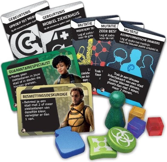 Z-Man Games Pandemic Hot Zone Europa - Bordspel 4 Z-Man Games Pandemic Hot Zone Europa - Bordspel - Afbeelding 4