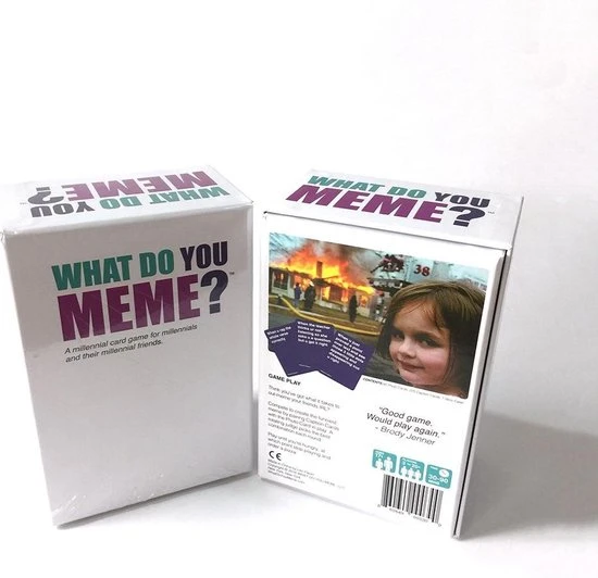 What Do You Meme - Kaartspel / Familiespel / Partyspel - Engelstalige Editie 3 What Do You Meme - Kaartspel / Familiespel / Partyspel - Engelstalige Editie - Afbeelding 3
