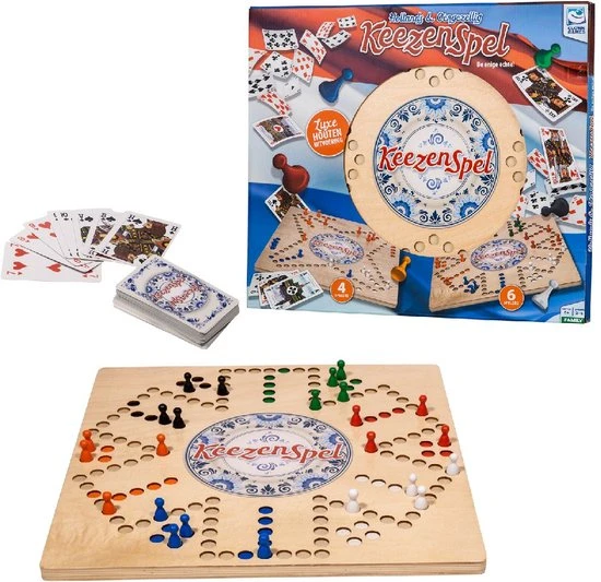 Clown Games Houten Keezenspel 1 Clown Games Houten Keezenspel