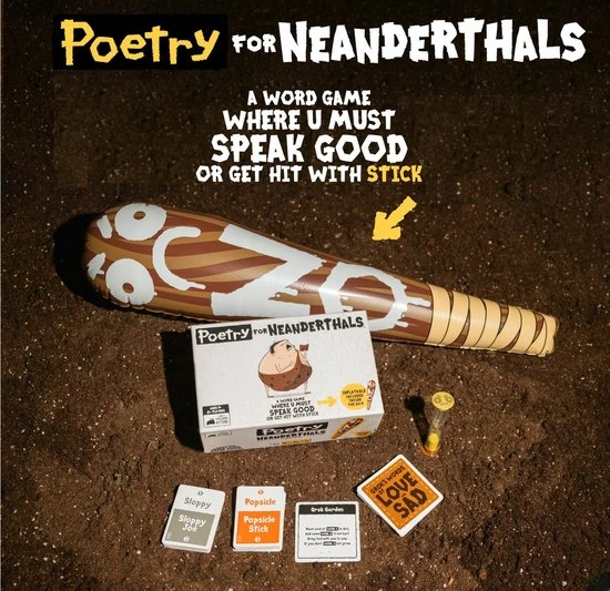 Exploding Kittens Poetry For Neanderthals - Nederlandstalig Kaartspel 2 Exploding Kittens Poetry For Neanderthals - Nederlandstalig Kaartspel - Afbeelding 2