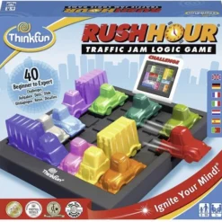 ThinkFun Rush Hour Spel - Breinbreker 19 ThinkFun Rush Hour Spel - Breinbreker -Spellen-voor-volwassenen Verkoop 550x534