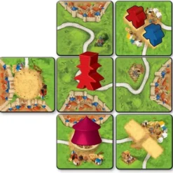 999 Games Carcassonne: Het Circus Uitbreiding Bordspel -Spellen-voor-volwassenen Verkoop 550x534 9