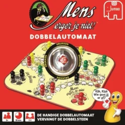 Jumbo Mens Erger Je Niet! Dobbelautomaat - Bordspel -Spellen-voor-volwassenen Verkoop 550x535 1