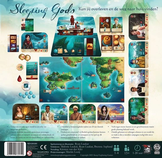 Keep Exploring Games Sleeping Gods - NL 2 Keep Exploring Games Sleeping Gods - NL - Afbeelding 2