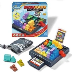 ThinkFun Rush Hour Spel - Breinbreker 18 ThinkFun Rush Hour Spel - Breinbreker -Spellen-voor-volwassenen Verkoop 550x535