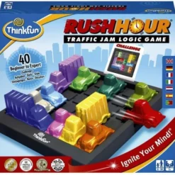 ThinkFun Rush Hour Spel - Breinbreker 25 ThinkFun Rush Hour Spel - Breinbreker -Spellen-voor-volwassenen Verkoop 550x536